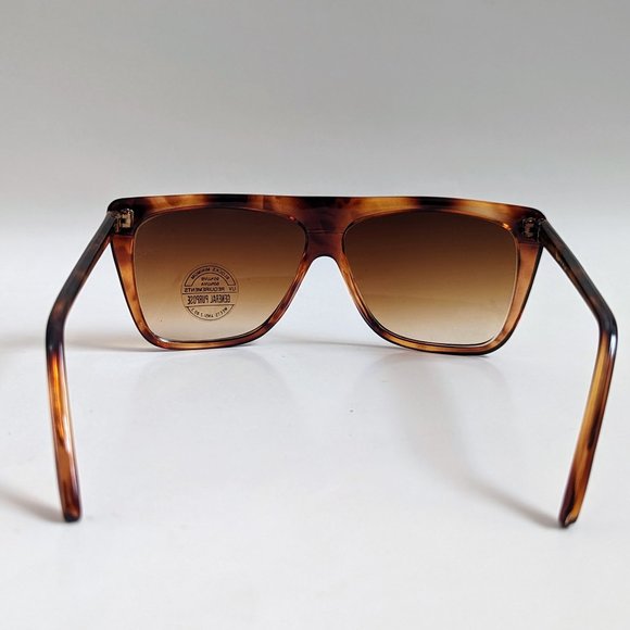 NWT Vintage 80's Plastic Lady Fashion Sunglasses (S.Tortoise) - Picture 3 of 6